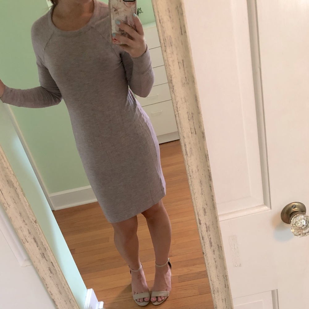 Lou and Grey SUPER SOFT lavender sweater dress